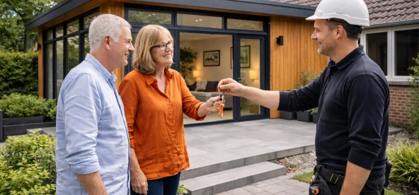 Aanbouw - oplevering