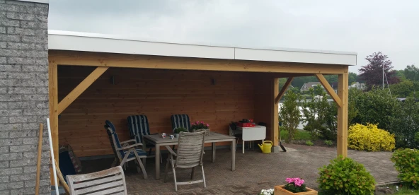 Houten overkapping.00