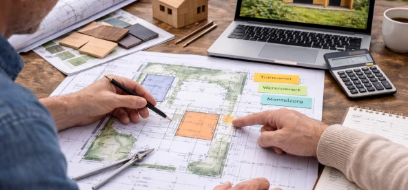 Vastleggen basis bouwtekeningen