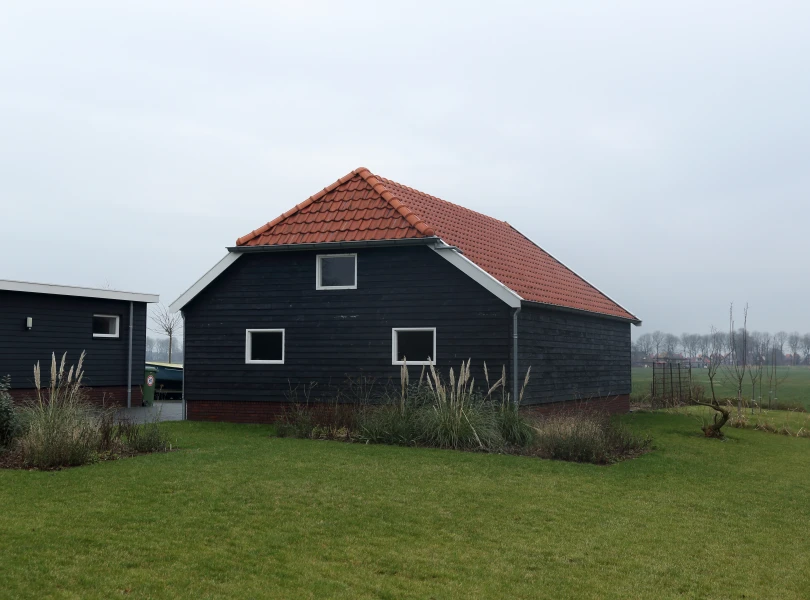 Houten nostalgische garage.01