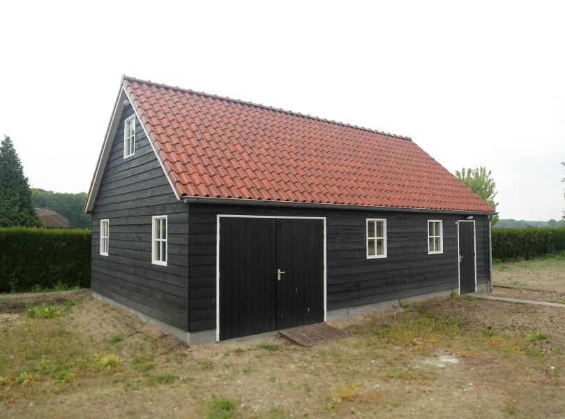 Houten garage.00