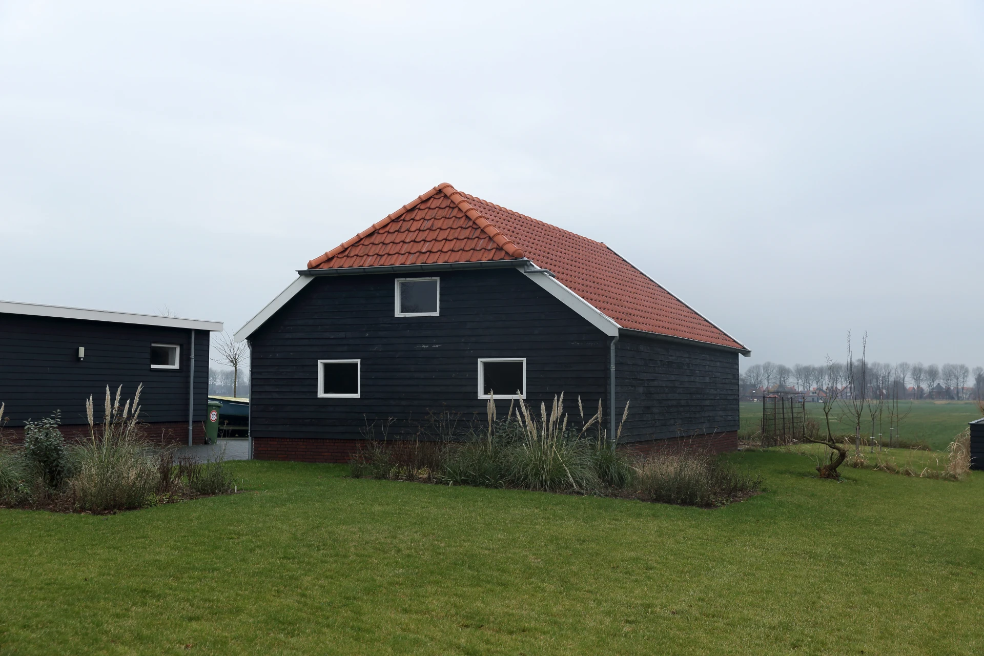 Houten nostalgische garage.01